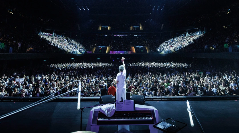 Fito P�ez deslumbr� en el Movistar Arena